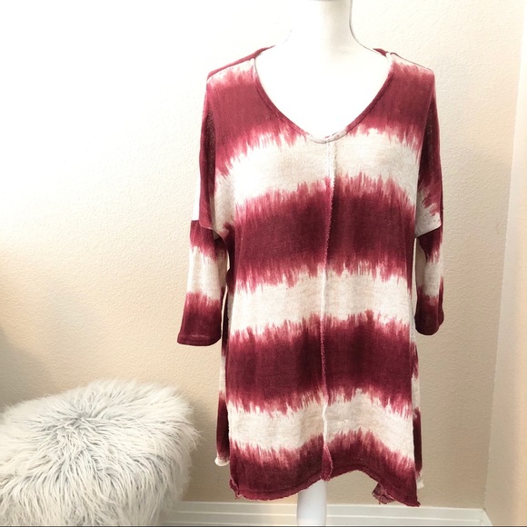 UMGEE oversized tie dye knit tunic top medium - Picture 4 of 9